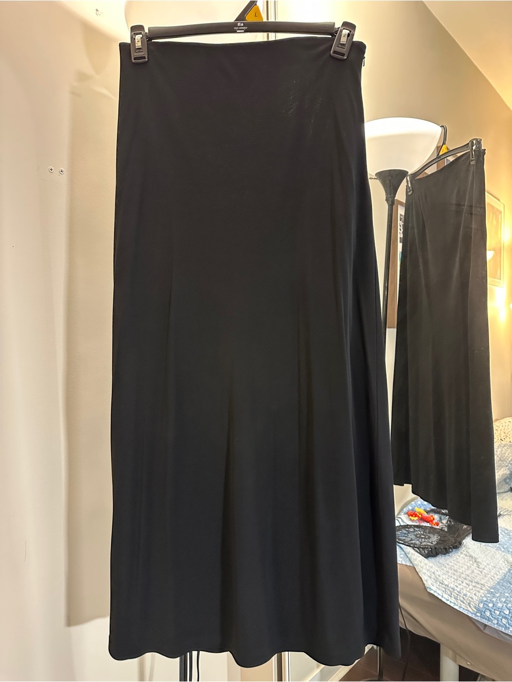 Jones New York Black Maxi Skirt - Sleek A-Line